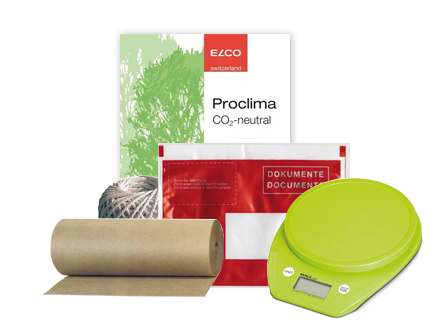 Couverts, Verpackung, Versand